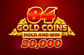 64 Gold Coins Hold and Win 20,000